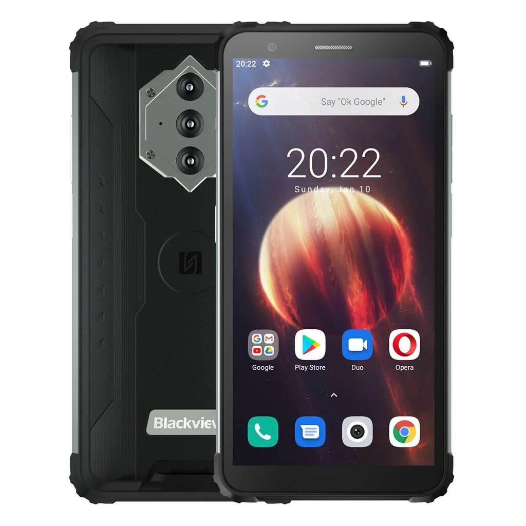 Blackview BV6600 4/64GB Black цена и информация | Mobilieji telefonai | pigu.lt