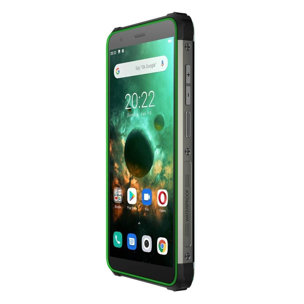 Blackview BV6600 4/64GB Green/Black kaina ir informacija | Mobilieji telefonai | pigu.lt