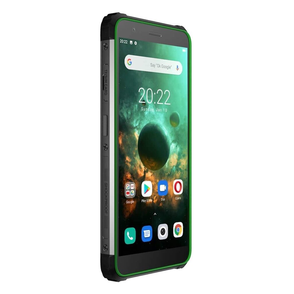 Blackview BV6600 4/64GB Green/Black kaina ir informacija | Mobilieji telefonai | pigu.lt