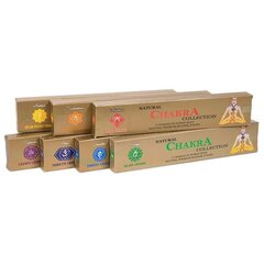 Smilkalų lazdelės Chakra Set 7 Chakra Collection, 15 g kaina ir informacija | Namų kvapai | pigu.lt