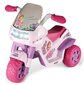 Vaikiškas elektrinis motociklas Peg Perego Flower Princess 6V, rožinis kaina ir informacija | Elektromobiliai vaikams | pigu.lt
