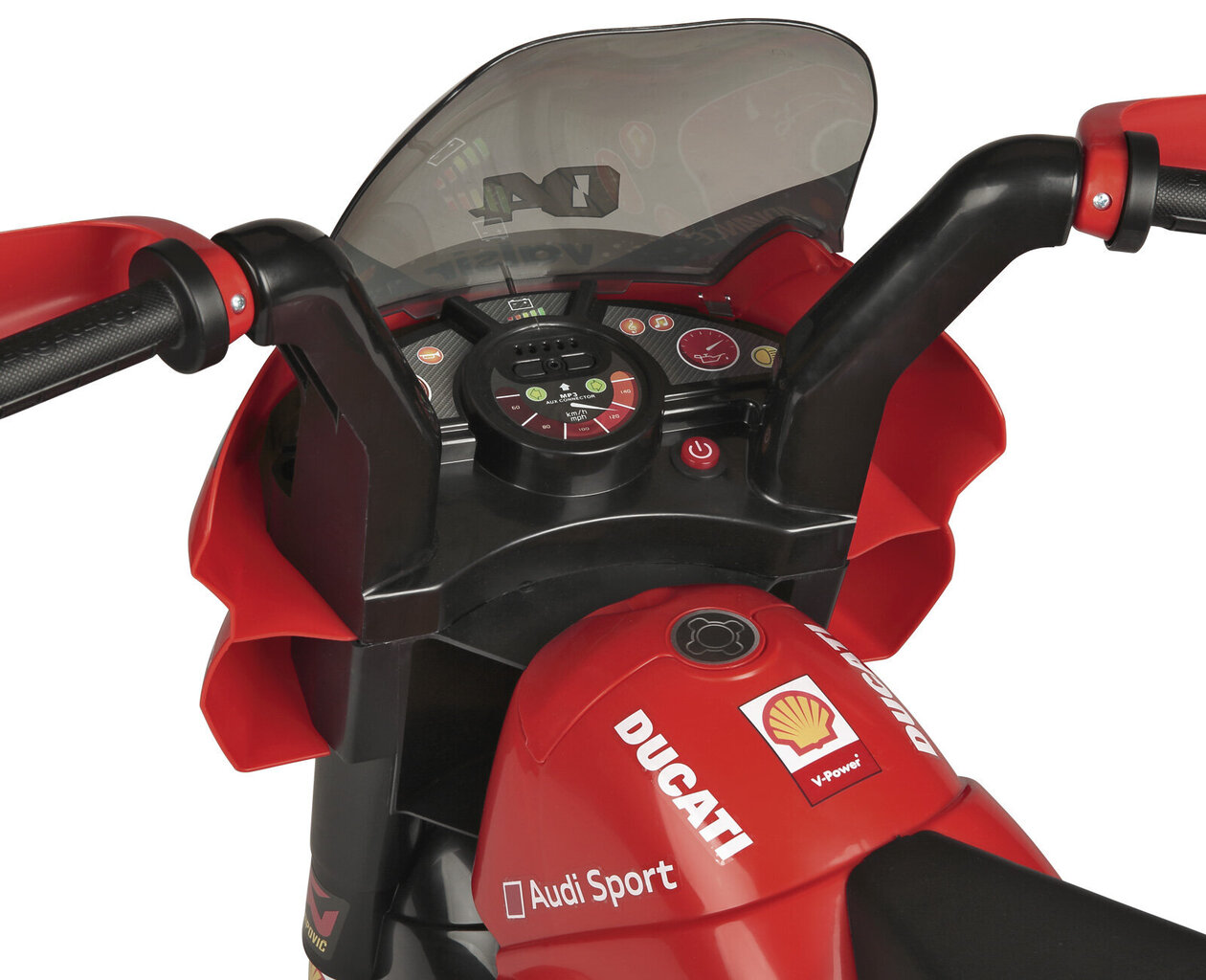 Vaikiškas elektrinis motociklas Peg Perego Ducati Desmosedici EVO 6V, raudonas цена и информация | Elektromobiliai vaikams | pigu.lt