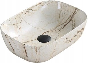 Praustuvas Mexen Rita, White Marble 2 kaina ir informacija | Praustuvai | pigu.lt