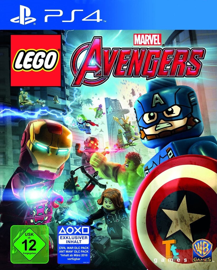 LEGO Marvels Avengers - ES (PS4) цена и информация | Kompiuteriniai žaidimai | pigu.lt