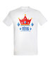 Marškinėliai vyrams Imperial Tik karaliams, balti kaina ir informacija | Vyriški marškinėliai | pigu.lt