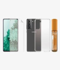 PanzerGlass Hygiene Pack для Samsung Galaxy S21 цена и информация | Защитные пленки для телефонов | pigu.lt