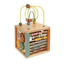 Деревянный развивающий куб - сортировщик, Smiki цена и информация | Игрушки для малышей | pigu.lt