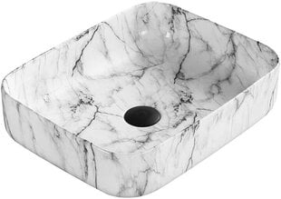 Praustuvas Mexen Carla 50 cm, White Marble 3 kaina ir informacija | Praustuvai | pigu.lt