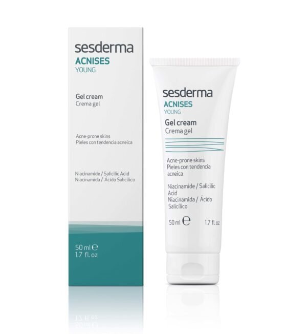 Drėkinamasis gelinis kremas Sesderma Aacnises Young, 50 ml kaina ir informacija | Veido kremai | pigu.lt