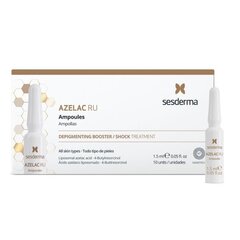 Ampulės nuo pigmentacijos Sesderma Azelac RU, 10x1.5 ml цена и информация | Сыворотки для лица, масла | pigu.lt