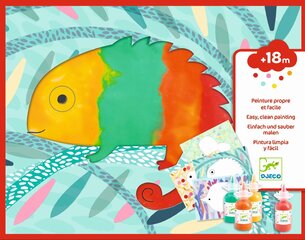 Набор для рисования Djeco DJ09878 «Пальчиковые краски» цена и информация | Игрушки для малышей | pigu.lt