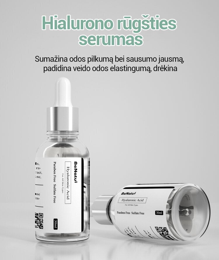 Hialurono Vitamino C Retinolio veido serumų rinkinys kaina | pigu.lt