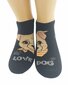 Trumpos kojinės moterims Soho mood Love dogs 9300 kaina ir informacija | Moteriškos kojinės | pigu.lt