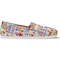 Женские туфли TOMS Unity Love Wins Print Women's Alpargata цена и информация | Женские туфли | pigu.lt