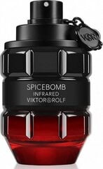 Viktor & Rolf Spicebomb Infrared EDT для мужчин 90 мл. цена и информация | Мужские духи | pigu.lt