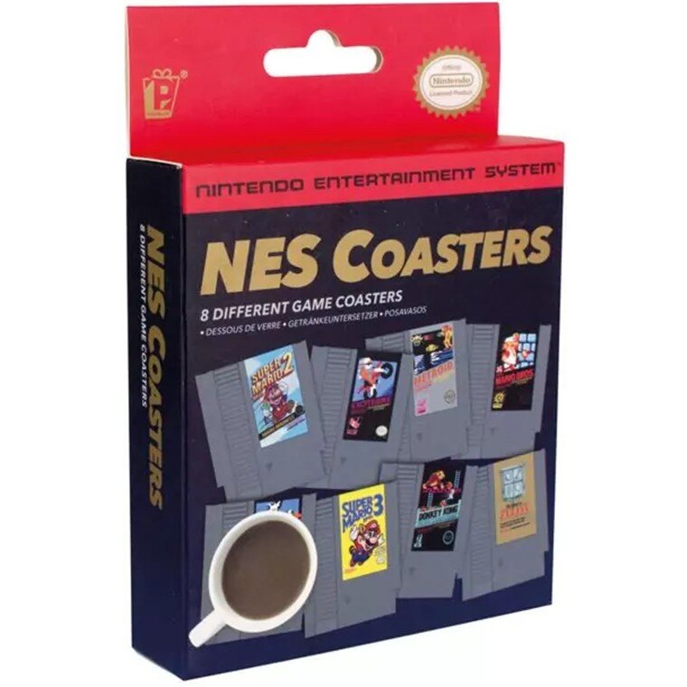 Paladone Nintendo NES Coasters kaina ir informacija | Žaidėjų atributika | pigu.lt