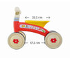 Balansinis dviratis Milly Mally, raudonas kaina ir informacija | Balansiniai dviratukai | pigu.lt