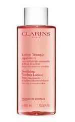 Успокаивающий лосьон для лица Clarins Soothing Toning Lotion, 400 мл цена и информация | Средства для очищения лица | pigu.lt