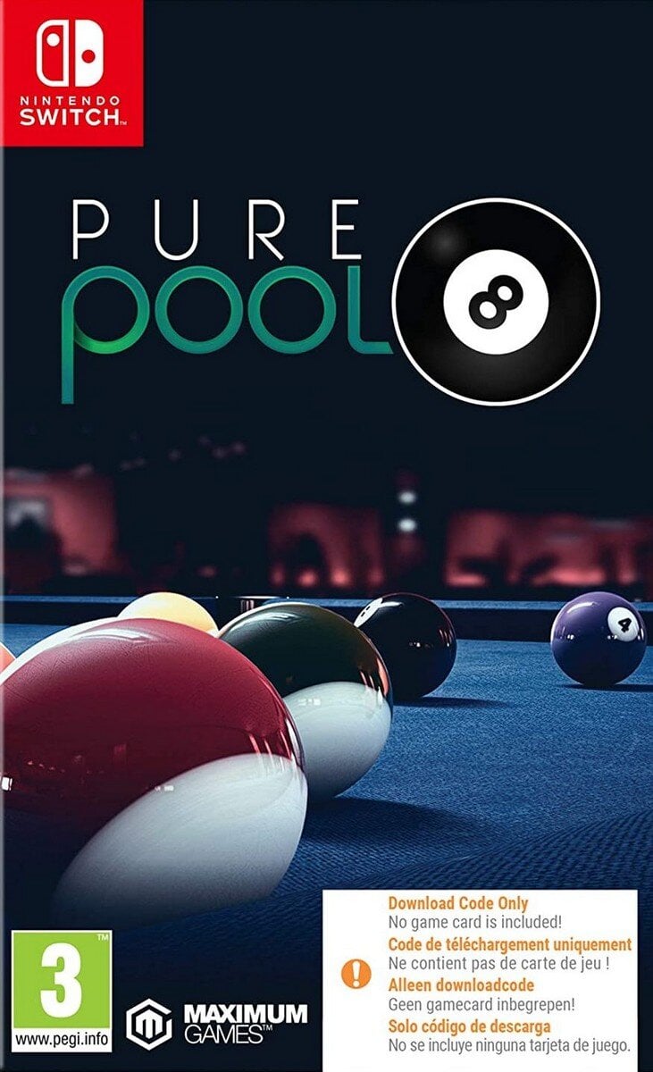 Компьютерная игра SWITCH Pure Pool - Digital Download цена | pigu.lt