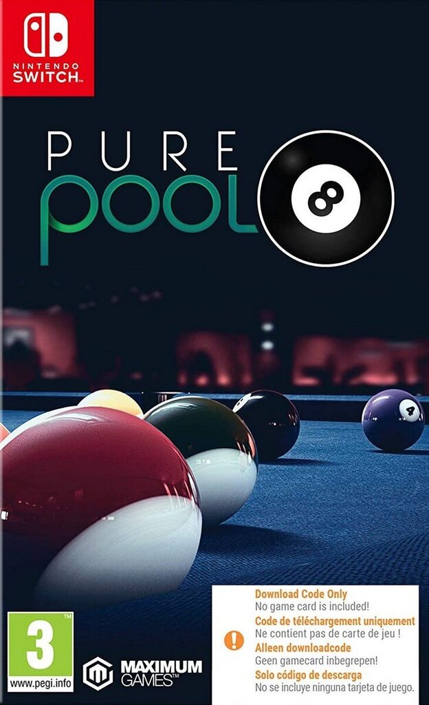 SWITCH Pure Pool - Digital Download kaina ir informacija | Kompiuteriniai žaidimai | pigu.lt