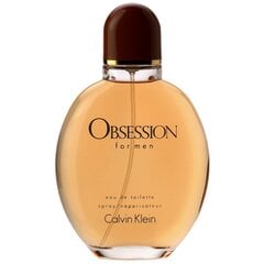 Tualetinis vanduo Calvin Klein Obsession for Men EDT vyrams 200 ml kaina ir informacija | Kvepalai vyrams | pigu.lt