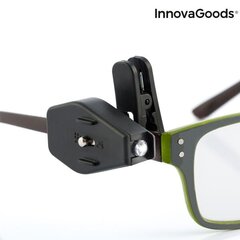 Cветодиодный клип для очков 360º InnovaGoods Gadget Tech (2 штуки цена и информация | Фонарики, прожекторы | pigu.lt