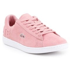 Laisvalaikio batai moterims Lacoste Carnaby Evo 318 4 W 7-36SPW001213C, rožiniai kaina ir informacija | Sportiniai bateliai, kedai moterims | pigu.lt