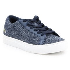 Laisvalaikio batai moterims Lacoste L 12 12 317 W 7-34CAW0017003, mėlyni kaina ir informacija | Lacoste Batai moterims | pigu.lt