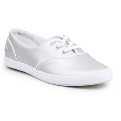 Обувь для отдыха для женщин Lacoste Lancelle 3 Eye 117 1 CAW W 7-33CAW1031334, цвета серебра цена и информация | Спортивная обувь, кроссовки для женщин | pigu.lt