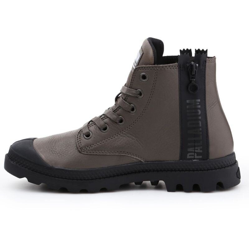 Aulinukai moterims Palladium Pampa UBN Zips 96857-213-M, rudi цена и информация | Aulinukai, ilgaauliai batai moterims | pigu.lt