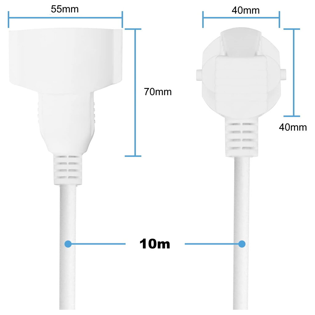 Ilgiklis G.Lux YC-DA-2 10 m kaina ir informacija | Prailgintuvai | pigu.lt
