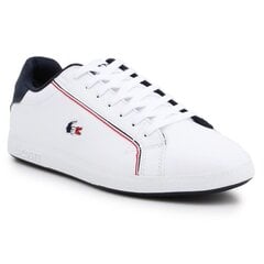 Обувь для отдыха мужская Lacoste M 7-37SMA0022407, белая цена и информация | Кроссовки для мужчин | pigu.lt