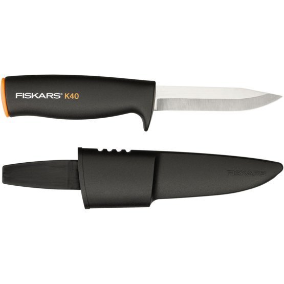 Universalus peilis Fiskars K40 125860 цена и информация | Sodo įrankiai | pigu.lt