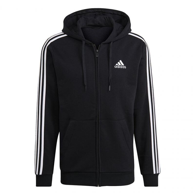 Džemperis vyrams Adidas Essentials Hoodie M GK9051, juodas kaina ir informacija | Džemperiai vyrams | pigu.lt