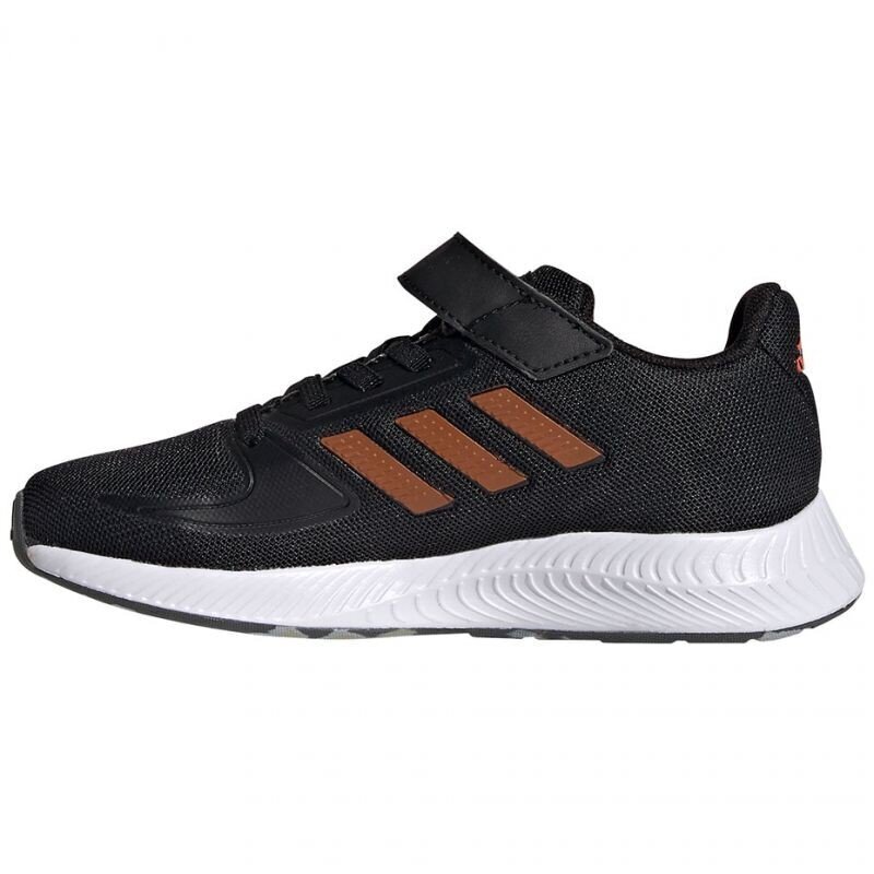 Sportiniai bateliai berniukams Adidas Runfalcon 2.0 Jr FZ0116, juodi kaina ir informacija | Sportiniai batai vaikams | pigu.lt