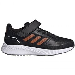 Sportiniai bateliai berniukams Adidas Runfalcon 2.0 Jr FZ0116, juodi kaina ir informacija | Sportiniai batai vaikams | pigu.lt