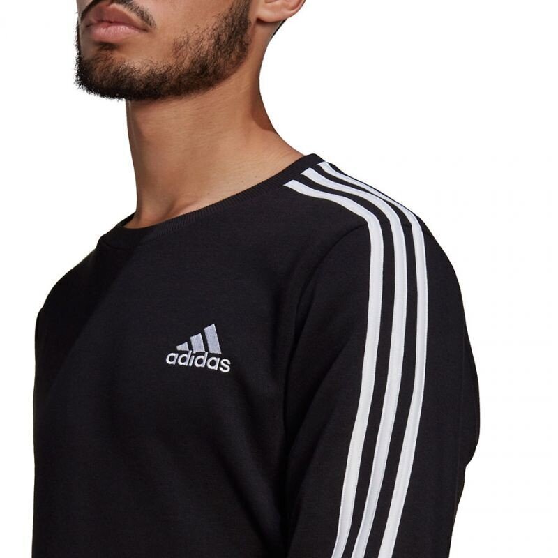 Džemperis vyrams Adidas Essentials M GK9106, juodas kaina ir informacija | Džemperiai vyrams | pigu.lt