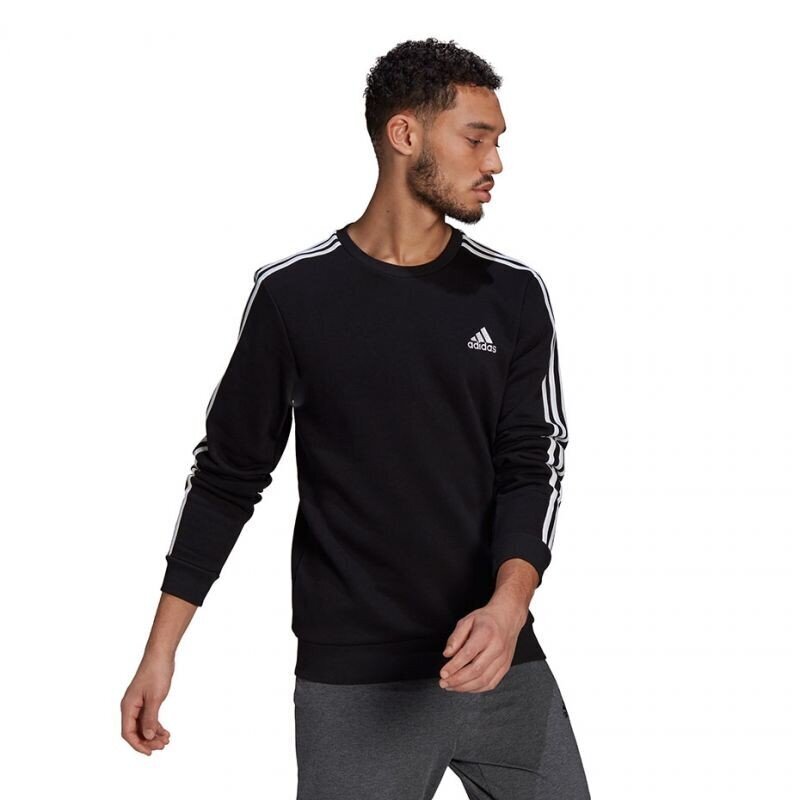 Džemperis vyrams Adidas Essentials M GK9106, juodas kaina ir informacija | Džemperiai vyrams | pigu.lt
