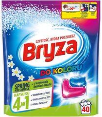 Bryza 4in1 Springfresh skalbimo kapsulės, 40 vnt. kaina ir informacija | Bryza Virtuvės, buities, apyvokos prekės | pigu.lt