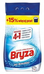 Bryza balti skalbimo milteliai, 70 skalbimų 4,55 kg цена и информация | Средства для стирки | pigu.lt