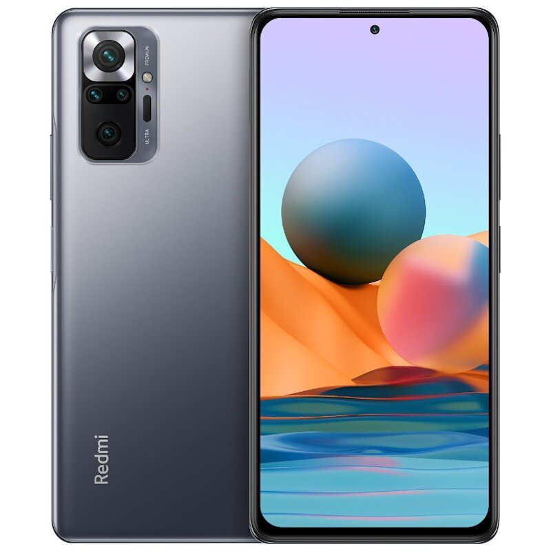 Xiaomi Redmi Note 10 Pro Dual SIM 6/128GB,MZB08KVEU Onyx Gray цена и информация | Mobilieji telefonai | pigu.lt