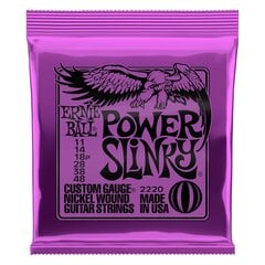 Струны для электронной гитары Ernie Ball P02220 Power Slinky 11-48 цена и информация | Принадлежности для музыкальных инструментов | pigu.lt