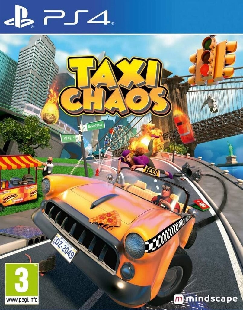 Компьютерная игра PS4 Taxi Chaos цена | pigu.lt