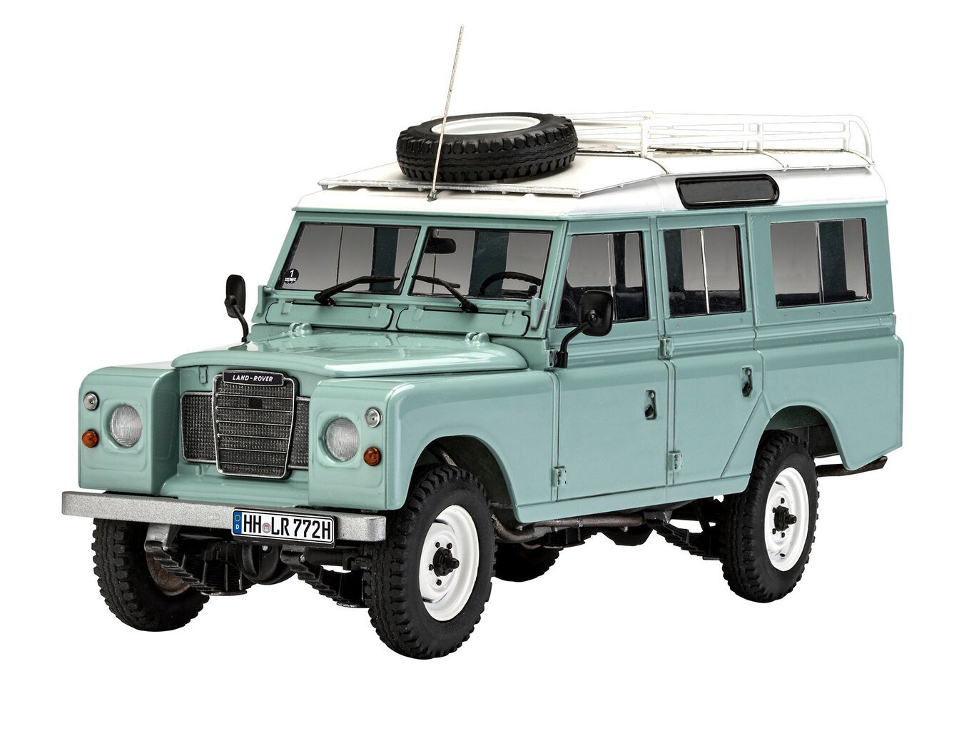 Surenkamas modelis Revell - Land Rover Series III, 1/24, 07047 kaina ir informacija | Žaislai berniukams | pigu.lt