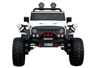 Детский электромобиль Jeep SX1719 4x4, белый цена и информация | Электромобили для детей | pigu.lt