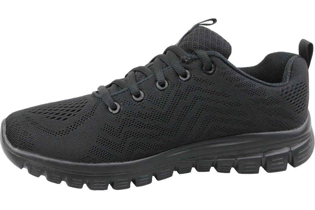 Sportiniai batai vyrams Skechers Graceful Get Connected 12615BBK, juodi kaina ir informacija | Kedai vyrams | pigu.lt