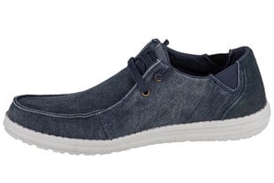 Повседневная обувь мужская Skechers Melson-Raymon 66387-BLU, синяя цена и информация | Кроссовки мужские | pigu.lt