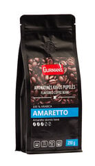 GURMAN'S Кофе в зернах со вкусом Amaretto, 250г цена и информация | Кофе, какао | pigu.lt