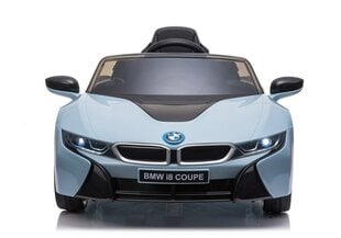 Vienvietis vaikiškas elektromobilis BMW I8 JE1001, mėlynas kaina ir informacija | Elektromobiliai vaikams | pigu.lt