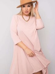 Асимметричное нежно-розовое платье цена и информация | Платья | pigu.lt